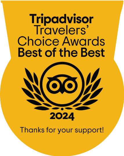 Tripadvisor Top 10 award for enkorok 2024